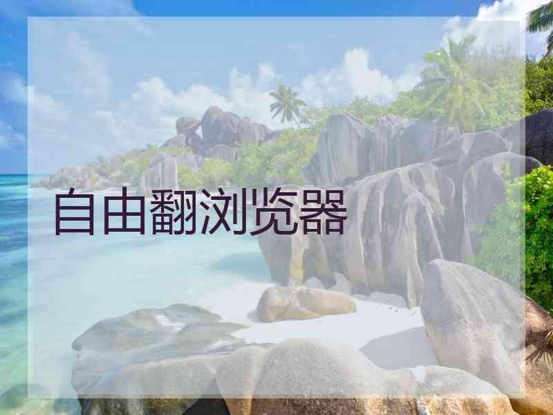 自由翻浏览器