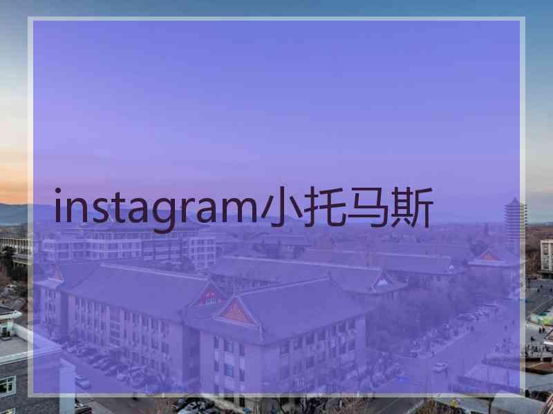 instagram小托马斯