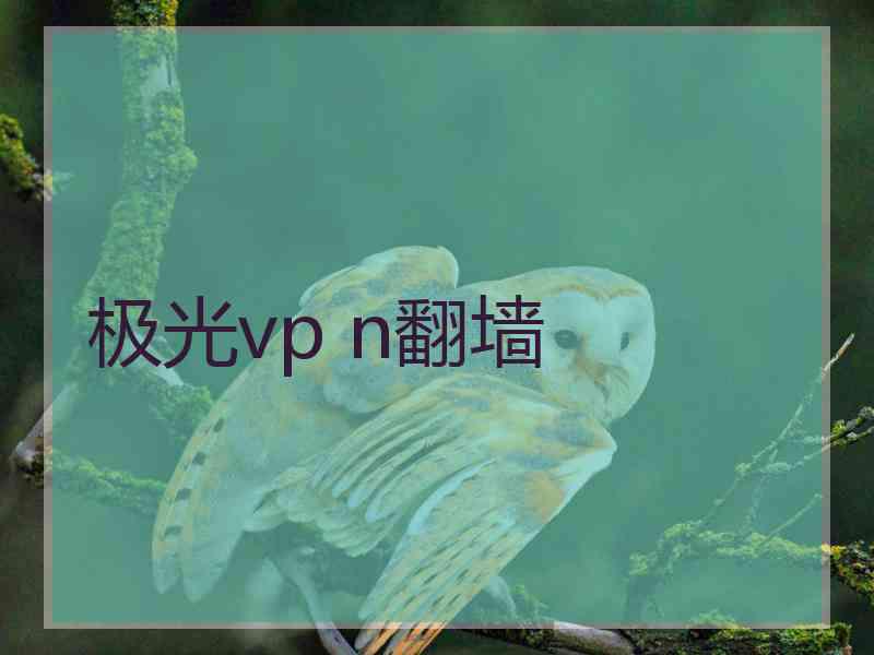 极光vp n翻墙