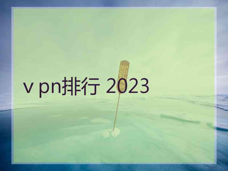 ⅴpn排行 2023