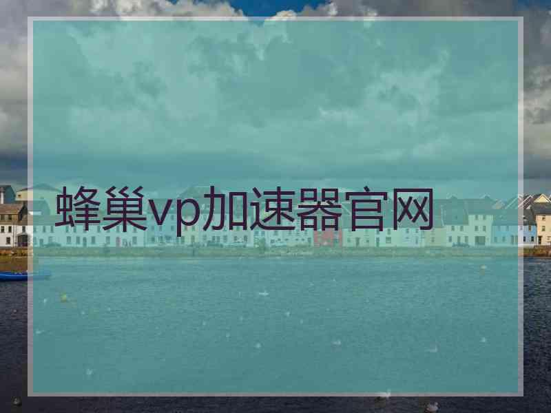 蜂巢vp加速器官网