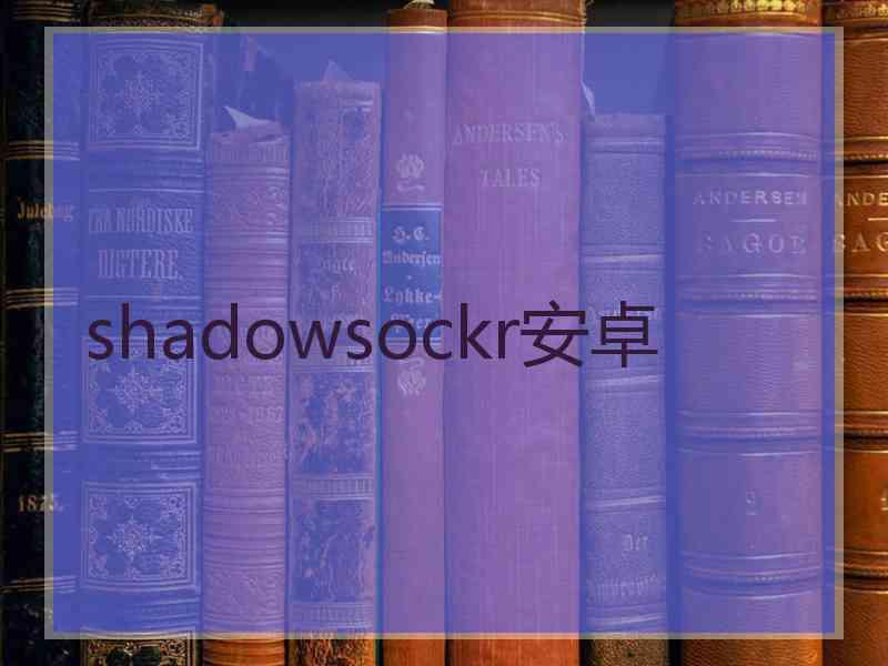 shadowsockr安卓