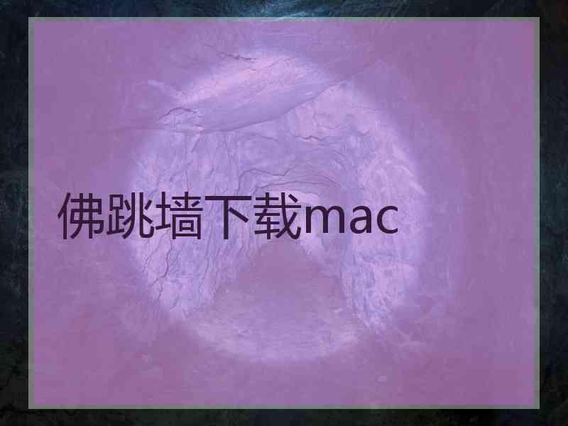 佛跳墙下载mac