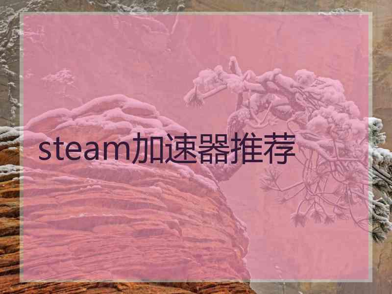 steam加速器推荐