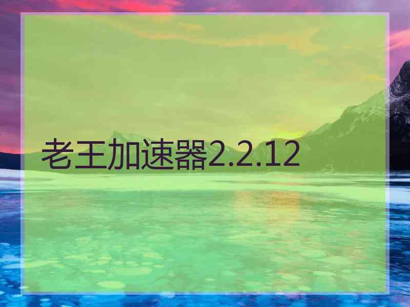 老王加速器2.2.12