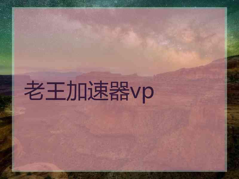 老王加速器vp