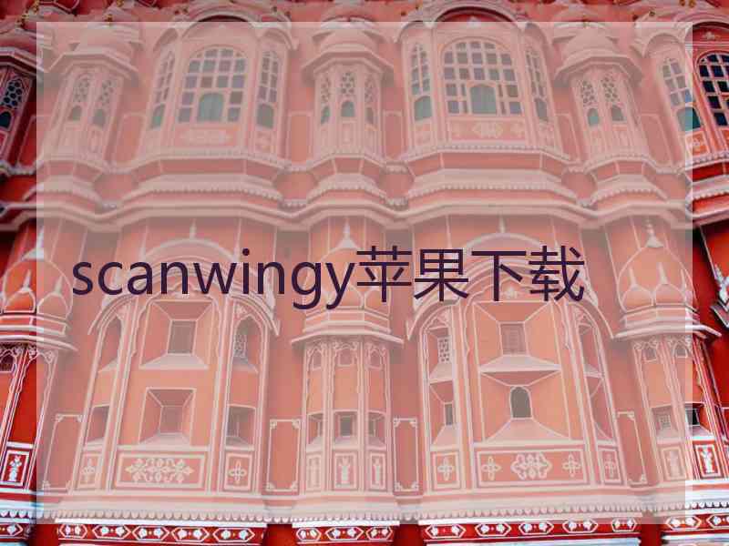 scanwingy苹果下载