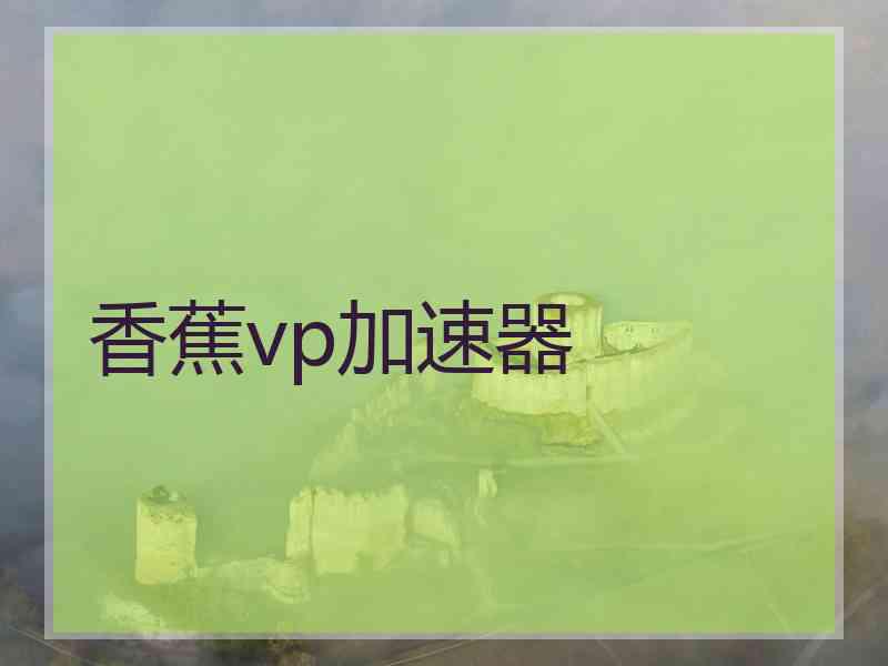 香蕉vp加速器