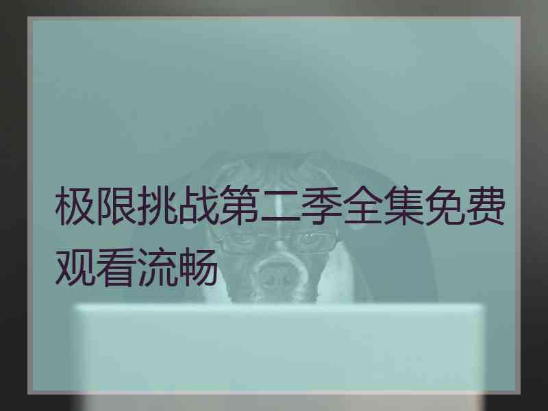 极限挑战第二季全集免费观看流畅