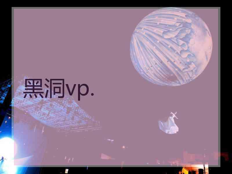 黑洞vp.