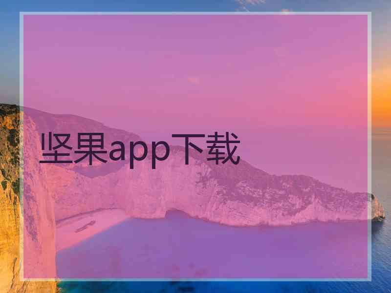 坚果app下载