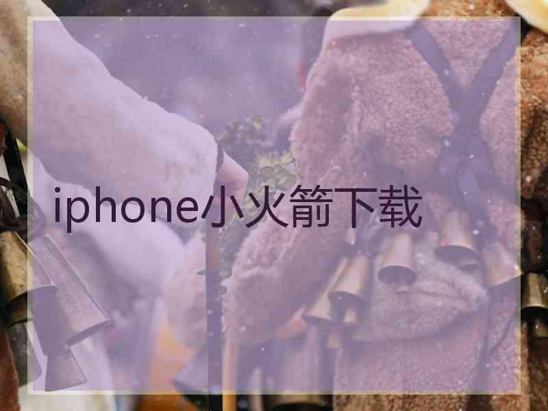 iphone小火箭下载