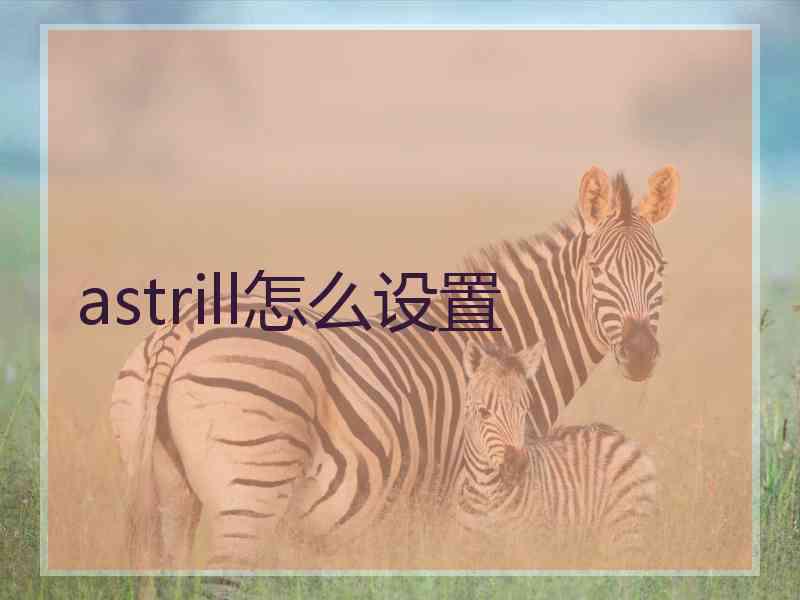 astrill怎么设置