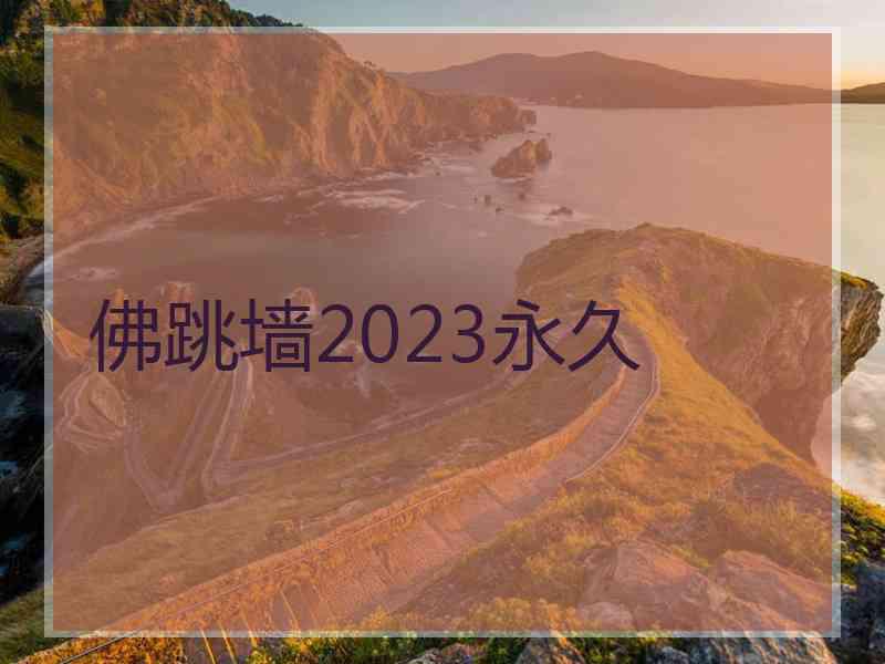 佛跳墙2023永久