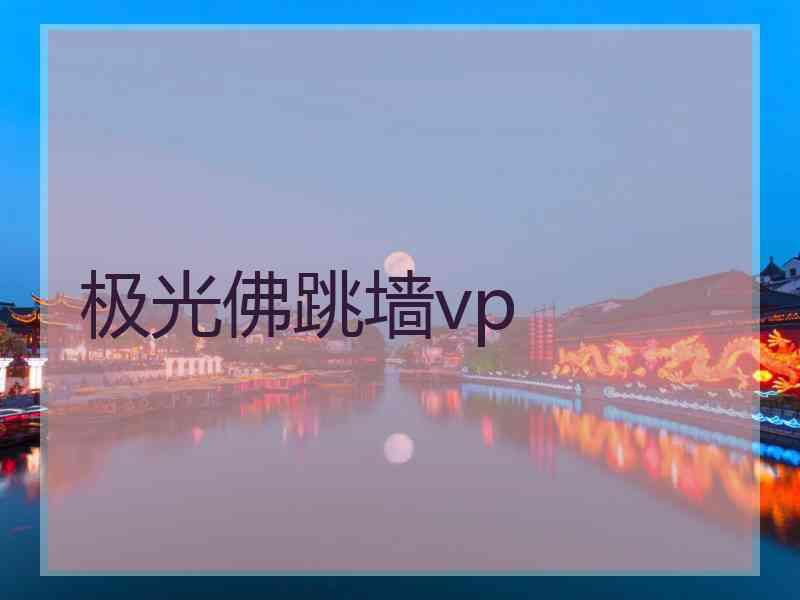 极光佛跳墙vp