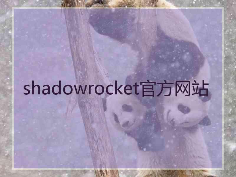 shadowrocket官方网站